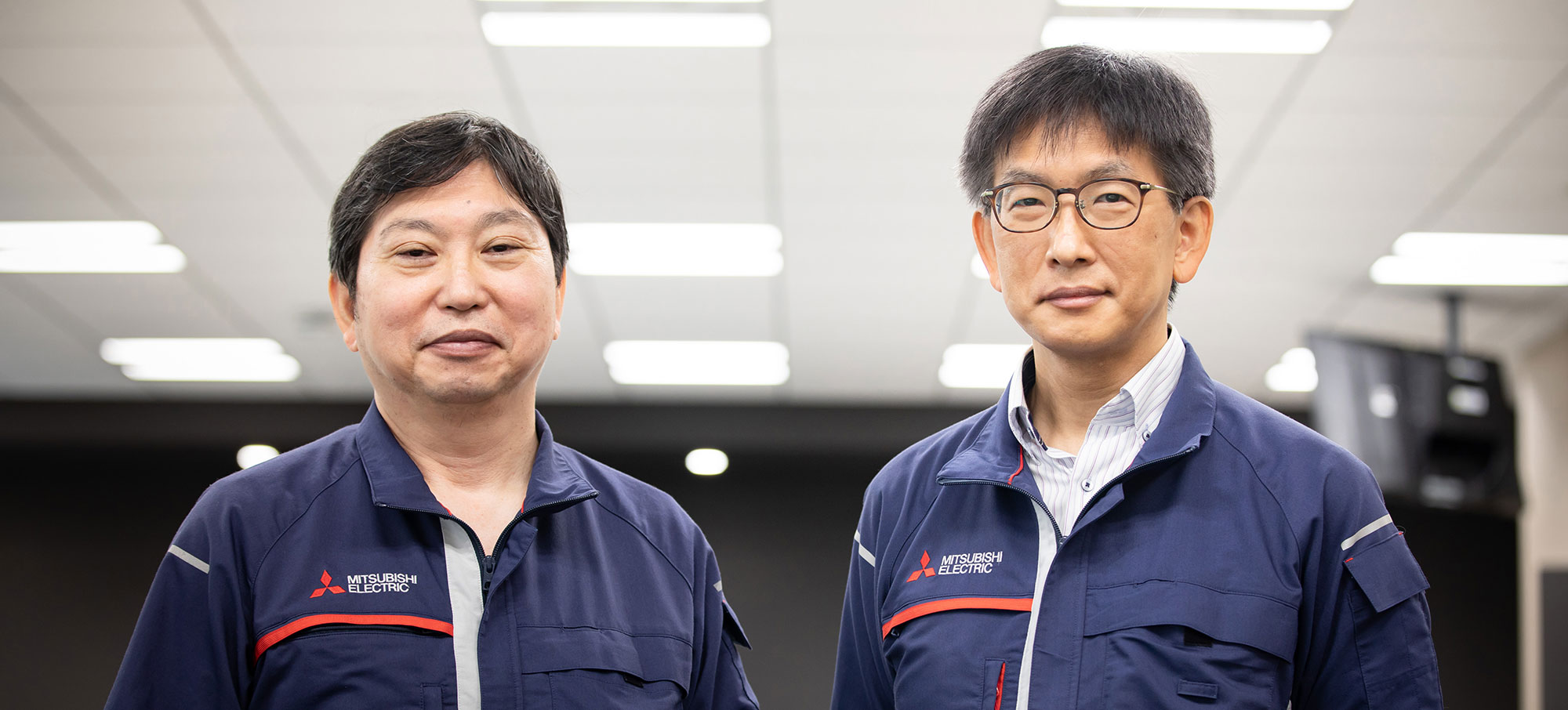 中田氏（左）と二木氏（右）